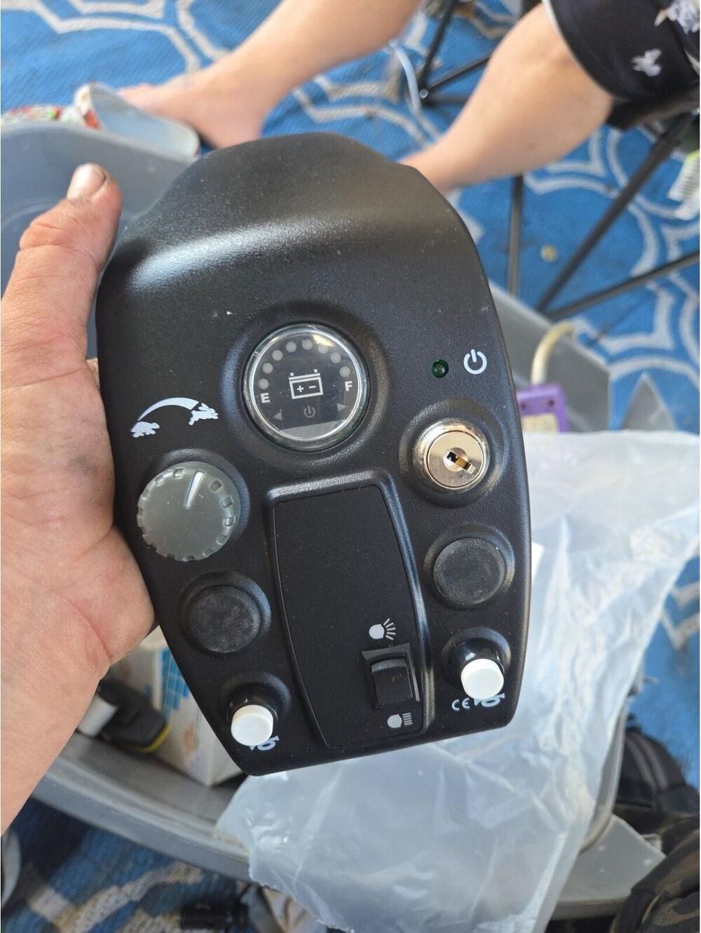 Pride Celebrity Mobility Scooter Tiller Control Panel, Speed Control